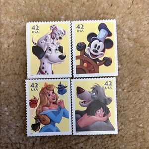 The Art of Disney: Imagination" Stamp Series, issued in 2008